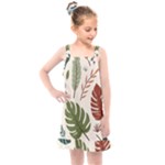 Leaves Autumn Kids  Overall Dress