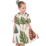 Leaves Autumn Kids  Sailor Dress