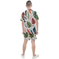 Men s Mesh T-Shirt and Shorts Set 