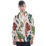 Leaves Autumn Men s Front Pocket Pullover Windbreaker