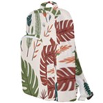 Leaves Autumn Double Compartment Backpack