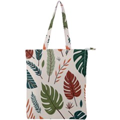 Double Zip Up Tote Bag 