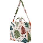 Leaves Autumn Square Shoulder Tote Bag