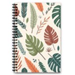 Leaves Autumn 5.5  x 8.5  Notebook