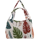 Leaves Autumn Double Compartment Shoulder Bag