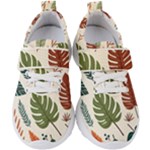 Leaves Autumn Kids  Velcro Strap Shoes