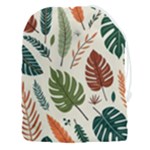 Leaves Autumn Drawstring Pouch (3XL)