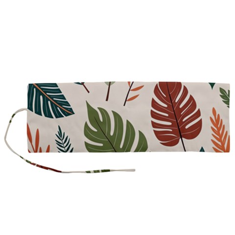 Leaves Autumn Roll Up Canvas Pencil Holder (M) from ArtsNow.com