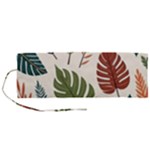 Leaves Autumn Roll Up Canvas Pencil Holder (M)