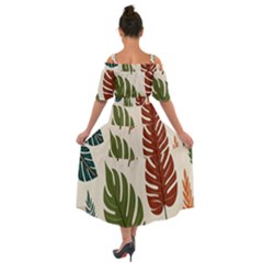 Shoulder Straps Boho Maxi Dress  