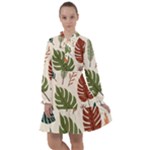 Leaves Autumn All Frills Dress