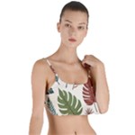 Leaves Autumn Layered Top Bikini Top 