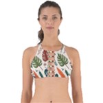 Leaves Autumn Perfectly Cut Out Bikini Top