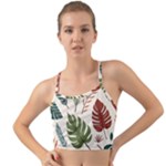 Leaves Autumn Mini Tank Bikini Top