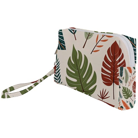 Leaves Autumn Wristlet Pouch Bag (Small) from ArtsNow.com