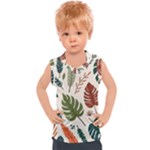 Leaves Autumn Kids  Sport Tank Top