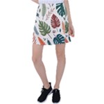 Leaves Autumn Tennis Skirt