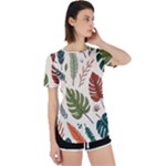 Leaves Autumn Perpetual Short Sleeve T-Shirt