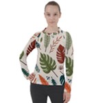 Leaves Autumn Women s Pique Long Sleeve T-Shirt