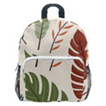 Leaves Autumn Kids  Age 5-10 Lightweight School Backpack with Side Pockets