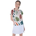 Leaves Autumn Women s Polo T-Shirt