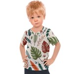 Leaves Autumn Kids  Sports T-Shirt