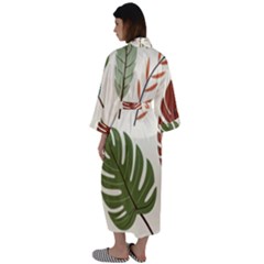 Maxi Satin Kimono 