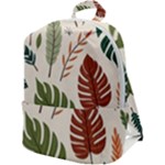 Leaves Autumn Zip Up Backpack