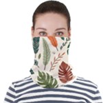 Leaves Autumn Face Seamless Bandana (Adult)