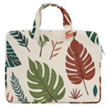 Leaves Autumn MacBook Pro 13  Double Pocket Laptop Bag