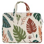 Leaves Autumn MacBook Pro 15  Double Pocket Laptop Bag 