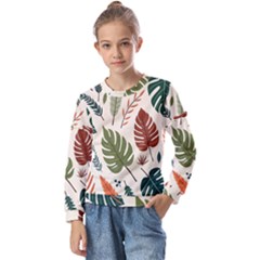 Kids  Long Sleeve T-Shirt with Frill  