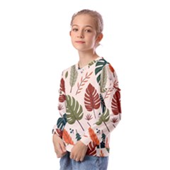 Kids  Long Sleeve T-Shirt with Frill  