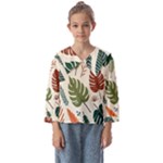 Leaves Autumn Kids  Sailor Shirt