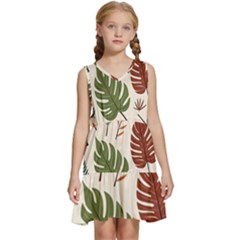 Kids  Sleeveless Tiered Mini Dress 