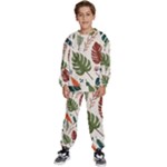 Leaves Autumn Kids  Sweatshirt set