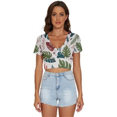 V-Neck Crop Top 