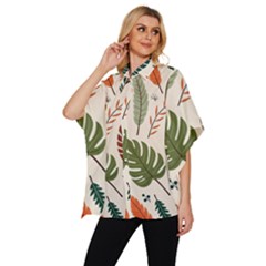 Women s Batwing Button Up Shirt 