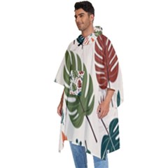 Men s Hooded Rain Ponchos 