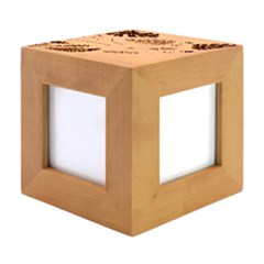 Wood Photo Frame Cube 