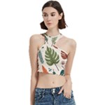 Leaves Autumn Cut Out Top