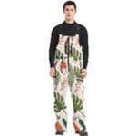 Leaves Autumn Men s Front Zip Ski And Snowboard Bib Pants