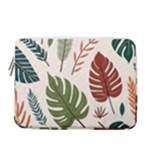 Leaves Autumn 13  Vertical Laptop Sleeve Case With Pocket