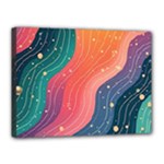 Art Abstract Pattern Canvas 16  x 12  (Stretched)