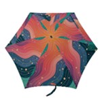 Art Abstract Pattern Mini Folding Umbrellas