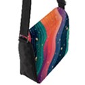 Flap Closure Messenger Bag (S) 