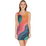 Art Abstract Pattern Bodycon Dress