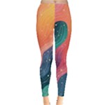 Art Abstract Pattern Everyday Leggings 