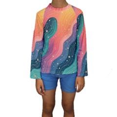 Kids  Long Sleeve Swimwear 