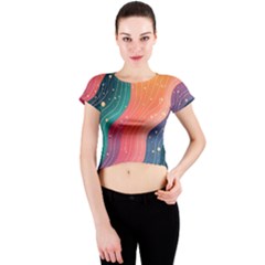 Crew Neck Crop Top 